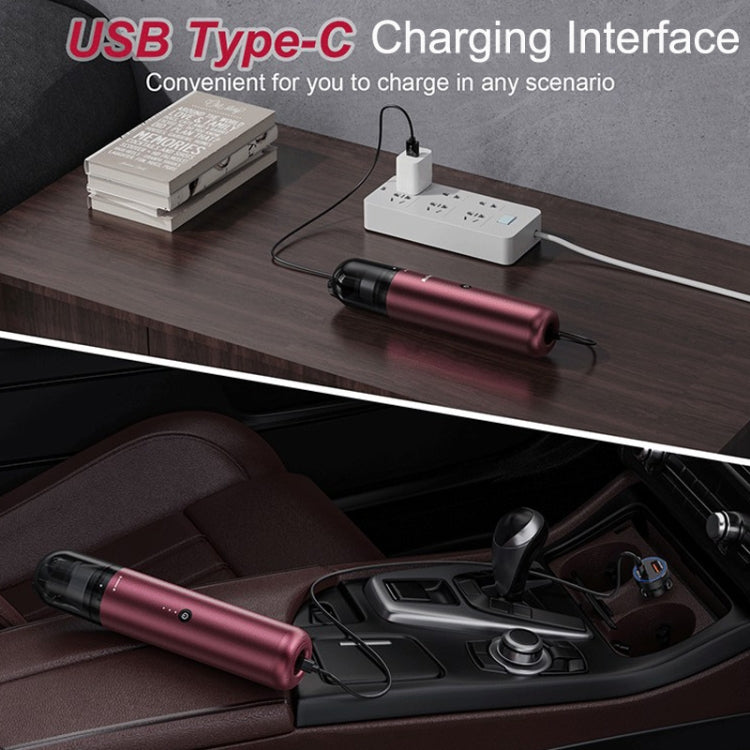 P12 High Power Handheld Wireless Vehicles / Household Vacuum Cleaner(Elegant Black) - free shipping - PMC TechLife - Order now!