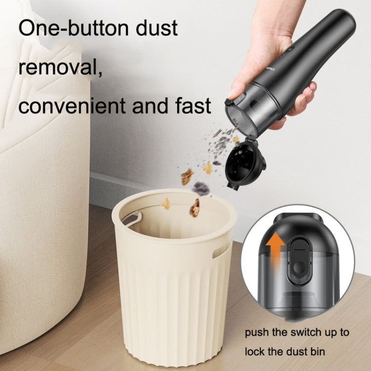 P06 12V High Power Portable Wireless Vehicles / Household Vacuum Cleaner(Silver White) - Vacuum Cleaner by PMC TechLife | Online Shopping South Africa | PMC TechLife | Buy Now Pay Later Mobicred
