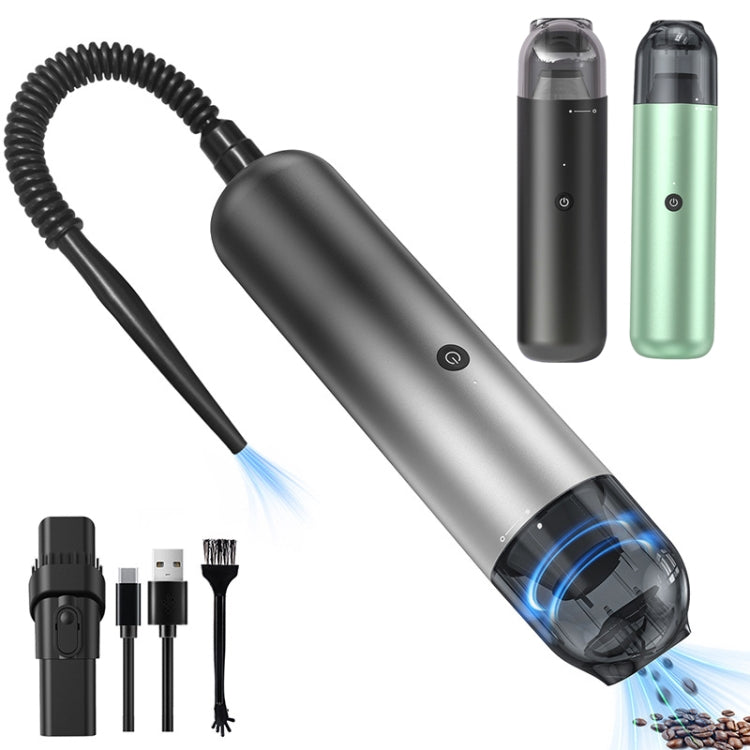 Pinjia P07 Wireless Mini Fashion Vehicle Vacuum Cleaner(Gradient Gray) - free shipping - PMC TechLife - Order now!