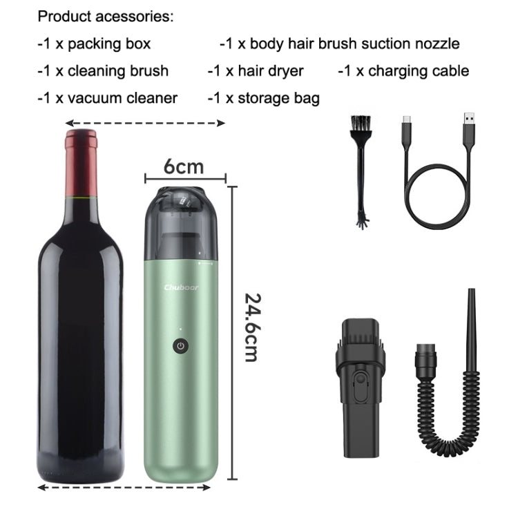 Pinjia P07 Wireless Mini Fashion Vehicle Vacuum Cleaner(Elegant Black) - Vacuum Cleaner by PMC TechLife | Online Shopping South Africa | PMC TechLife | Buy Now Pay Later Mobicred