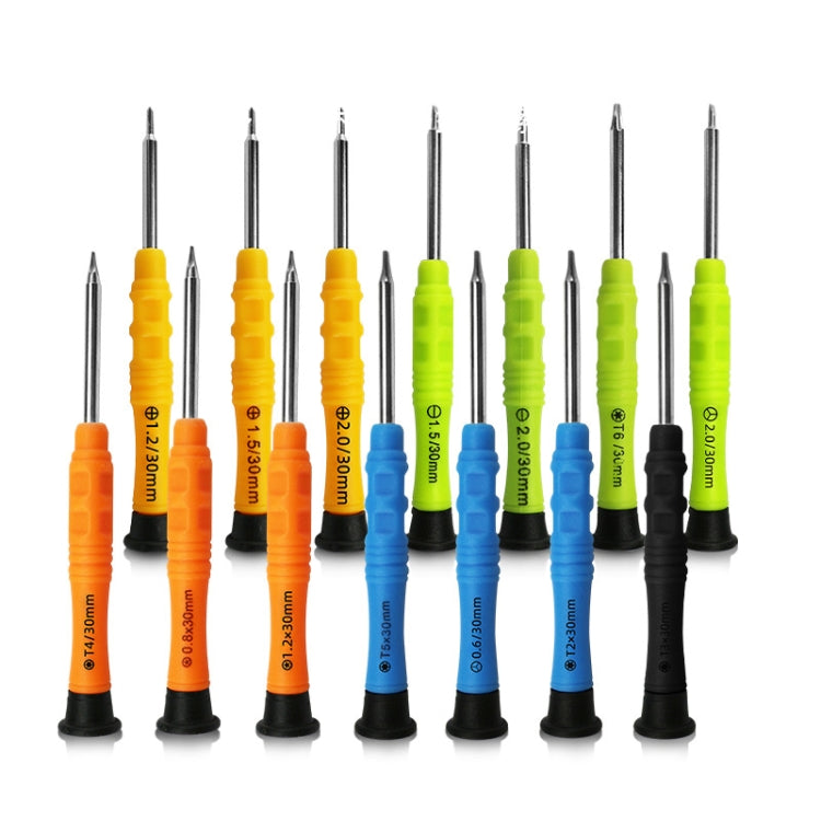 20pcs Mini Screwdriver Anti-Slip Mobile Phone Disassembly Maintenance Tools, Series: 1.5 Straight - Screwdriver by PMC TechLife | Online Shopping South Africa | PMC TechLife