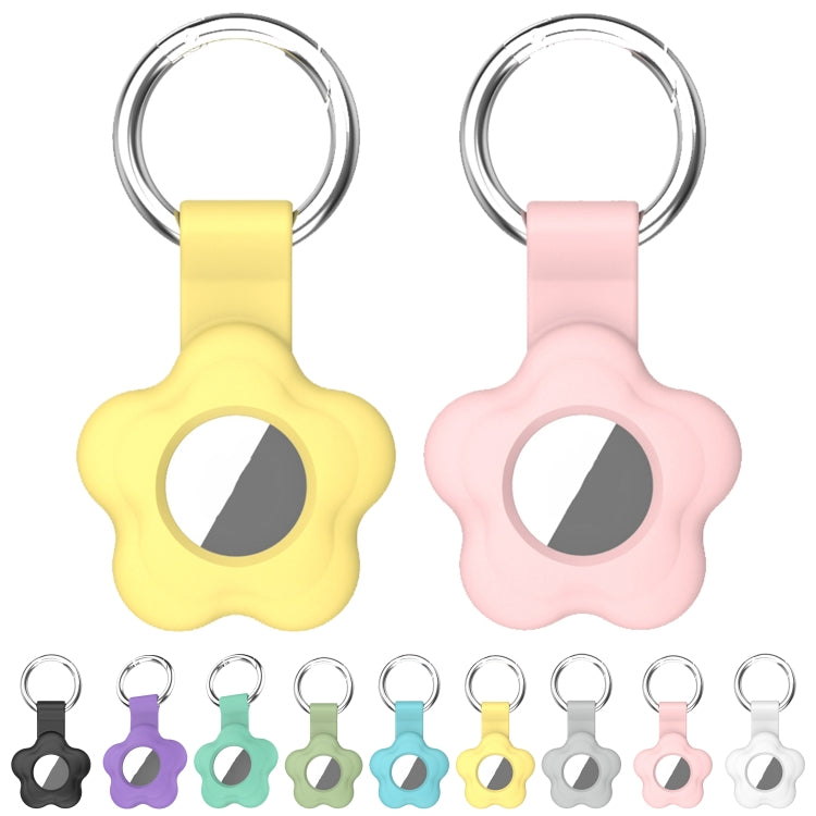 For AirTag 5pcs AT03 Tracker Case Positioning Anti-loss Device Storage Keychain Cover(Pink) - free shipping - PMc TechLife - Order now!