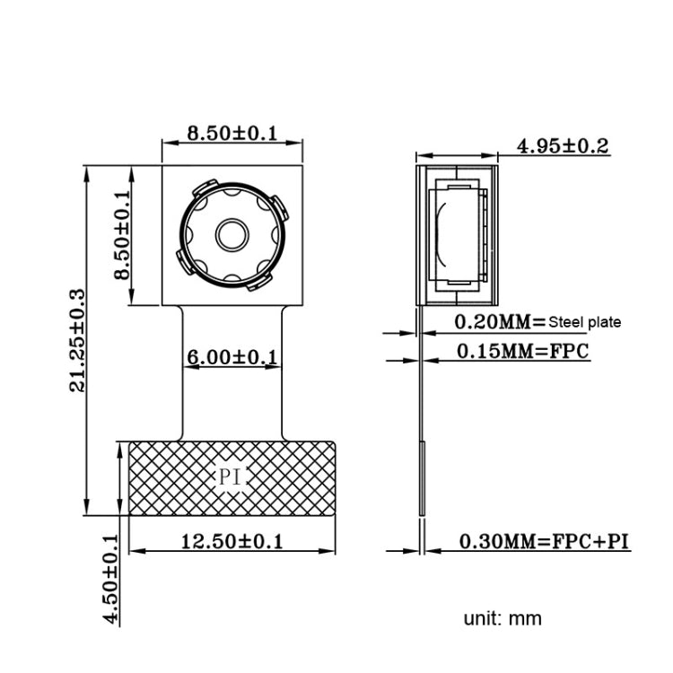 HDF5640-AF AF OV5640 Support 1080P 5MP Camera Module - Module by PMC Jewellery | Online Shopping South Africa | PMC Jewellery