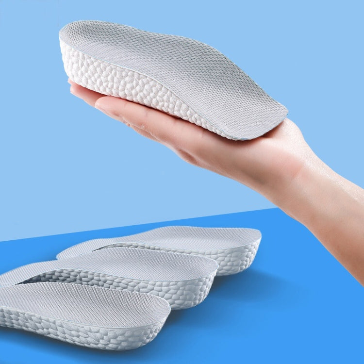 3pairs Boost Half Height Increase Shoe Insoles For Men Women,Spec: 1.5cm Gray(Free Size) - Shoes Care by PMC Jewellery | Online Shopping South Africa | PMC Jewellery