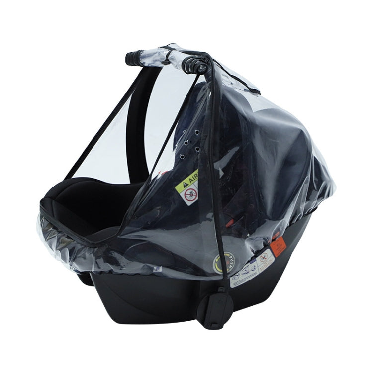Baby Safety Seat Rain Cover Transparent EVA Stroller Baby Carriage Rain Cover - Strollers Accessories by PMC Jewellery | Online Shopping South Africa | PMC Jewellery