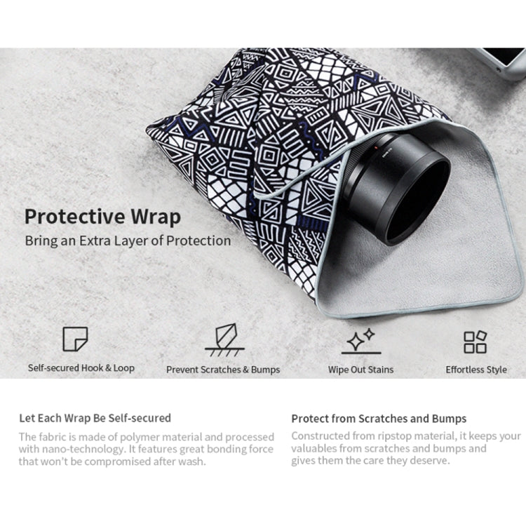 PGYTECH Folding Photography Camera Protective Wrap Cloth Cover(Geek) - free shipping - PMC TechLife - Order now!
