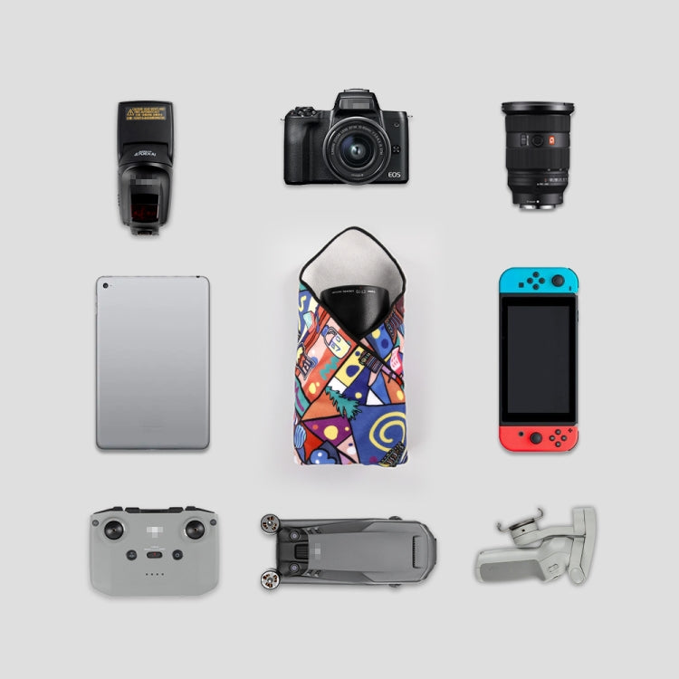 PGYTECH Folding Photography Camera Protective Wrap Cloth Cover(Art Geometry) - free shipping - PMC TechLife - Order now!