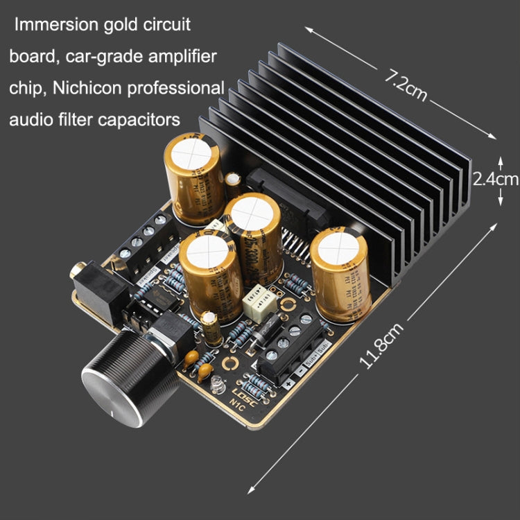 TDA7850 Amplifier Board 2.1 Channel 2x80W Car AB Type Amplifier Module DIY High Power 120W Bass - Breadboard / Amplifier Board by PMC TechLife | Online Shopping South Africa | PMC TechLife | Buy Now Pay Later Mobicred
