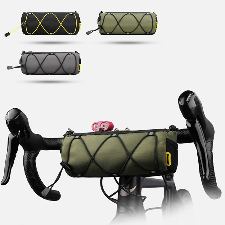 Rhinowalk RK9103 2.4L Outdoor Sports Cycling Front Bag Bicycle Waterproof Handlebar Bag(Green) - Bicycle Bags by PMC TechLife | Online Shopping South Africa | PMC TechLife | Buy Now Pay Later Mobicred