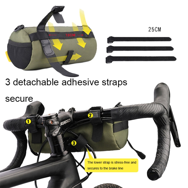 Rhinowalk RK9103 2.4L Outdoor Sports Cycling Front Bag Bicycle Waterproof Handlebar Bag(Gray) - free shipping - PMC TechLife - Order now!