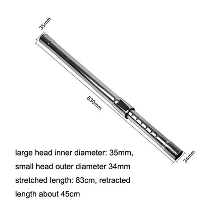 For Midea Vacuum Cleaner Accessories Straight Tube Telescopic Rods Extension Tube Inner Diameter 35mm - Other Accessories by PMC Jewellery | Online Shopping South Africa | PMC Jewellery