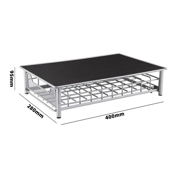 3 Rows Drawer Type Coffee Capsule Holder Organizer Can Storage 60pcs Milk Ball(Silver Gray) - free shipping - PMC TechLife - Order now!