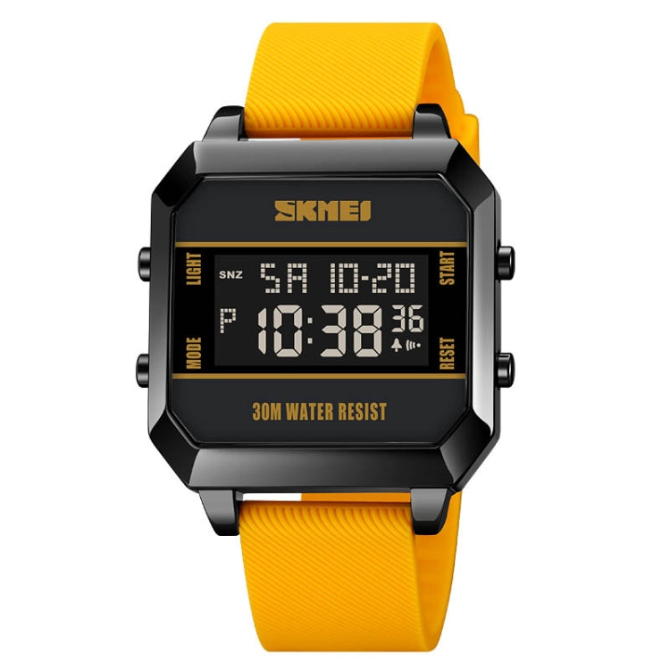 SKMEI 1848 Fashion Multifunctional Student Sports Waterproof Men Watch(Yellow) - free shipping - PMC TechLife - Order now!
