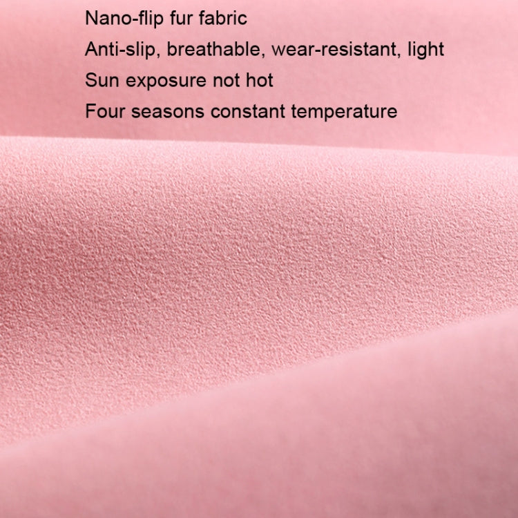 Flip-fur Car Cushion Breathable Ventilation Cushion for Four Seasons, Style: Long Rear Cushion(Pink) - Seat Accessories by PMC Jewellery | Online Shopping South Africa | PMC Jewellery | Buy Now Pay Later Mobicred