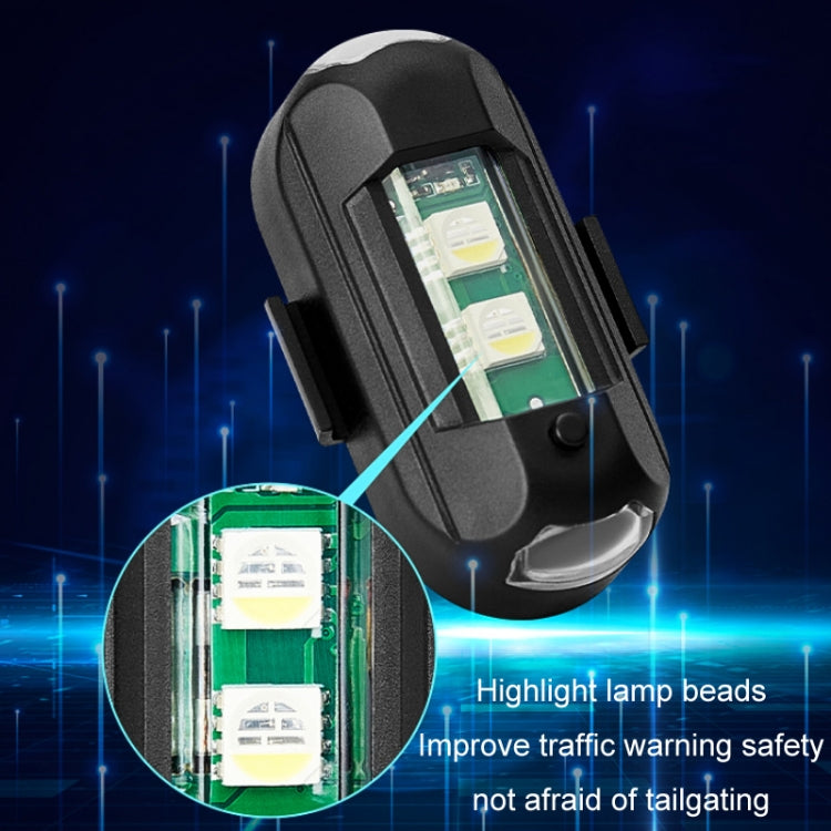 Vibration Remote Control Induction Motorcycle Wireless Strong Magnetic Warning Flash Light, Specification: 2 Light +1 RC - Signal Lights by PMC Jewellery | Online Shopping South Africa | PMC Jewellery | Buy Now Pay Later Mobicred