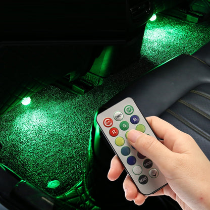 Car Modification Wireless Colorful Remote Control Atmosphere Light, Specification: 8 Lights +1 RC - Atmosphere lights by PMC Jewellery | Online Shopping South Africa | PMC Jewellery | Buy Now Pay Later Mobicred