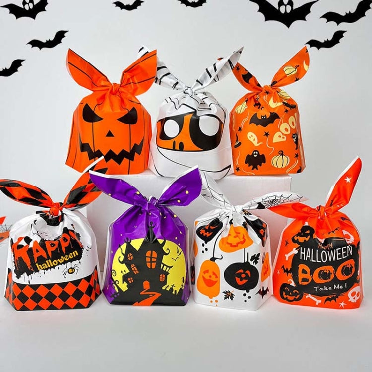 50pcs /Pack Halloween Packaging Bags Candy Snacks Treat Bags, Size: 13.5x22cm(Night Beast) - Gift Bags & Wrapping Supplies by PMC TechLife | Online Shopping South Africa | PMC TechLife