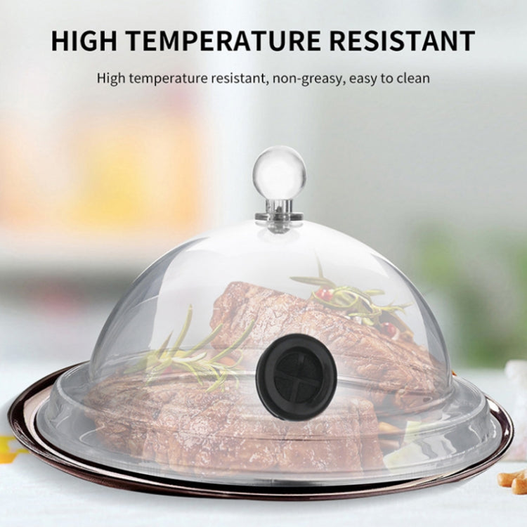 Cocktail Acrylic Smoker Hood Kitchen Cooking Hood(Transparent) - Bartending Tools by PMC Jewellery | Online Shopping South Africa | PMC Jewellery