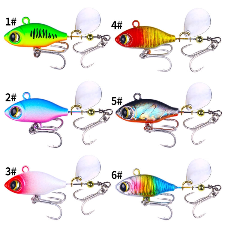 HENGJIA Submerged VIB Fake Lures Sequin Lures, Size: 5.8cm 14g(6 Colors Boxed) - Fishing Lures by HENGJIA | Online Shopping South Africa | PMC TechLife | Buy Now Pay Later Mobicred