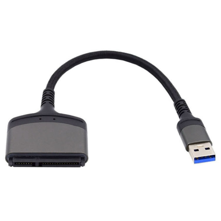 Aluminum Easy Drive Line USB3.0 To SATA Hard Disk Data Cable Supports 2.5 Inch SATA 22P, Length: 20cm - free shipping - PMC TechLife - Order now!