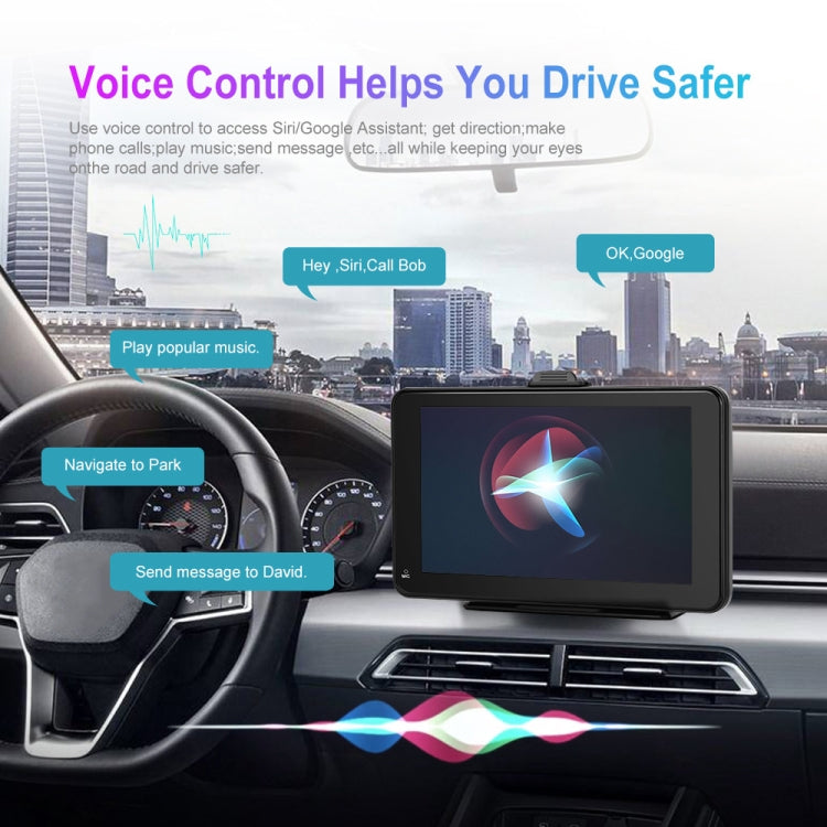 A3135 7 Inches HD Wired Smart Screen With Wireless CarPlay + Android Auto + Android Without Camera - Car MP3 & MP4 & MP5 by PMC TechLife | Online Shopping South Africa | PMC TechLife | Buy Now Pay Later Mobicred