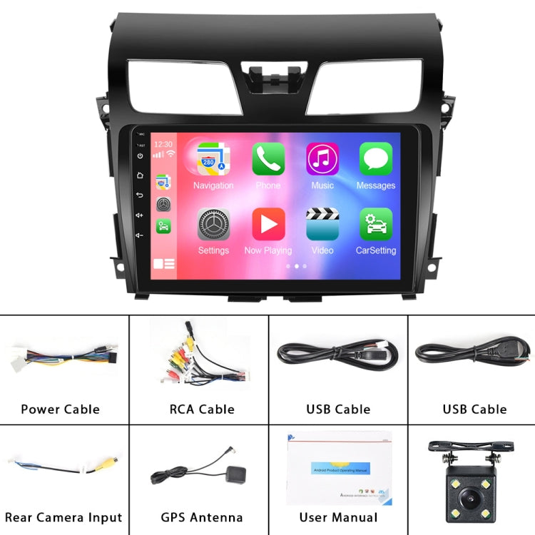 For Nissan Teana 13-16 10.1-Inch Reversing Video Large Screen Car MP5 Player, Style: WiFi Edition 1+32G(Standard+4 Lights Camera) - Car MP3 & MP4 & MP5 by PMC TechLife | Online Shopping South Africa | PMC TechLife | Buy Now Pay Later Mobicred