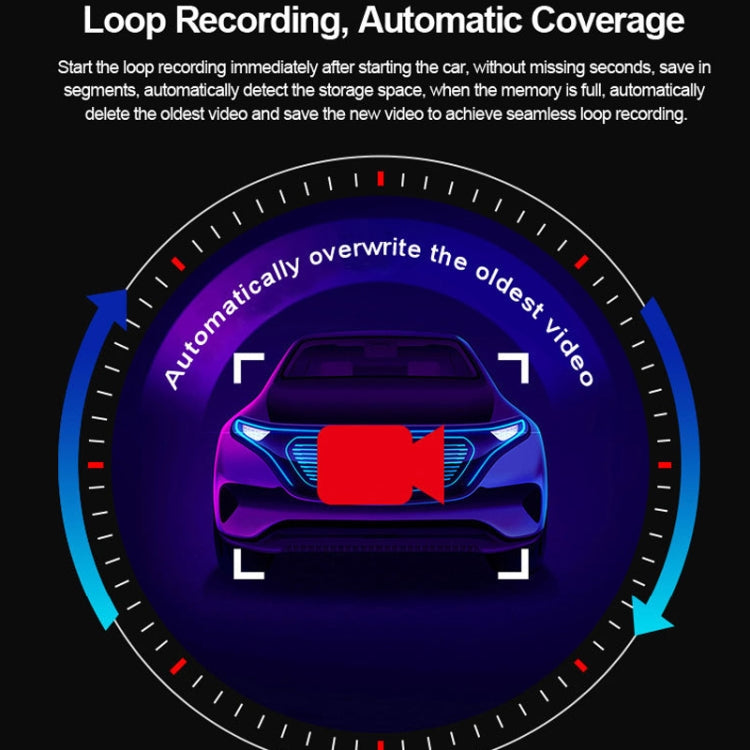 L601 HD Night Vision Electronics Dog Reversing Image Driving Recorder, Style: Standard Version(Double Recorded) - Car DVRs by PMC TechLife | Online Shopping South Africa | PMC TechLife | Buy Now Pay Later Mobicred