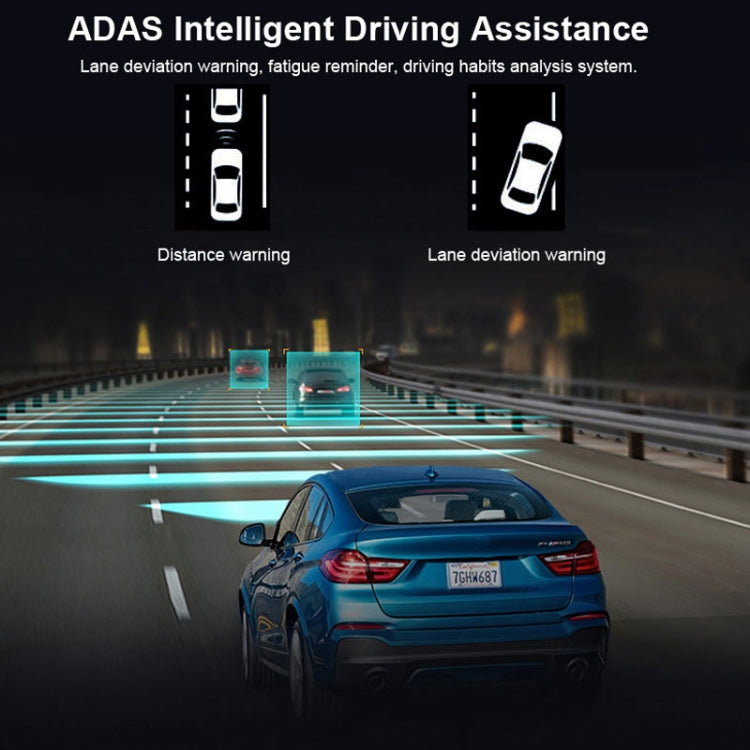 L601 HD Night Vision Electronics Dog Reversing Image Driving Recorder, Style: WIFI Version(Double Recorded) - Car DVRs by PMC TechLife | Online Shopping South Africa | PMC TechLife | Buy Now Pay Later Mobicred