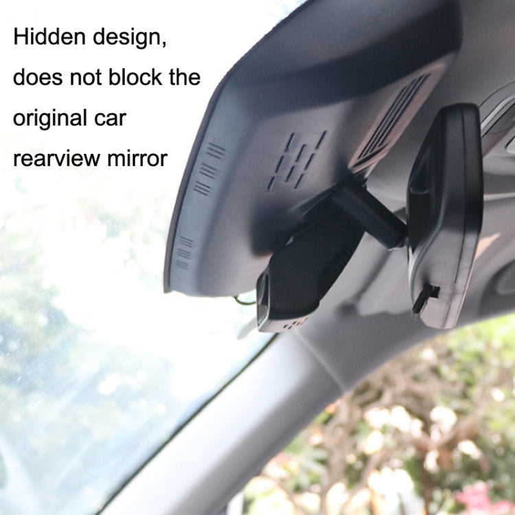 M1 Hidden Driving Recorder WiFi Phone Connecting Car Parking Monitoring 1080P HD Recorder(Without Button+USB Short Line) - Car DVRs by PMC Jewellery | Online Shopping South Africa | PMC Jewellery