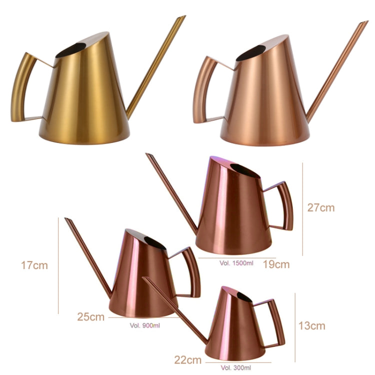 Household Gardening Stainless Steel Long Spout Watering Pot, Size: 900ML(Bronze) - Watering & Irrigation by PMc TechLife | Online Shopping South Africa | PMc TechLife | Buy Now Pay Later Mobicred
