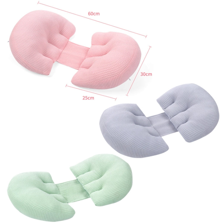 Pregnant Waist Support Cotton Pillow Side Sleepers Cushion Removable and Washable Abdomen Pillow(Pink) - Cushions & Pillows by PMC TechLife | Online Shopping South Africa | PMC TechLife | Buy Now Pay Later Mobicred