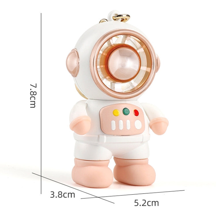 6092 Cartoon Astronaut Fan With Lanyard Portable Mini USB Charging Fan(Light Blue) - Electric Fans by PMC TechLife | Online Shopping South Africa | PMC TechLife | Buy Now Pay Later Mobicred