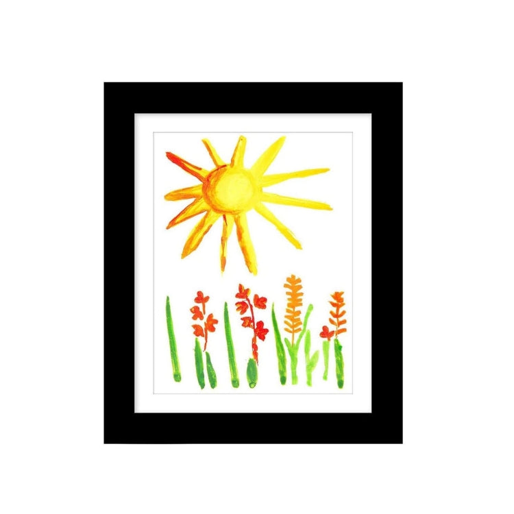 Plastic Children Art Frames Magnetic Front Open Frametory for Poster Photo Drawing Paintings Pictures(Wood Color) - Photo Albums & Photo Frames by PMC TechLife | Online Shopping South Africa | PMC TechLife