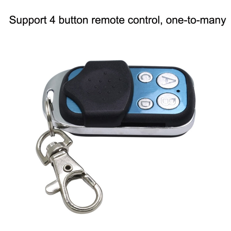 5pcs Wireless 433MHZ RF Remote Control 1527 Chip Metal 4 Button Learning Code Remote Control - Universal by PMC TechLife | Online Shopping South Africa | PMC TechLife | Buy Now Pay Later Mobicred
