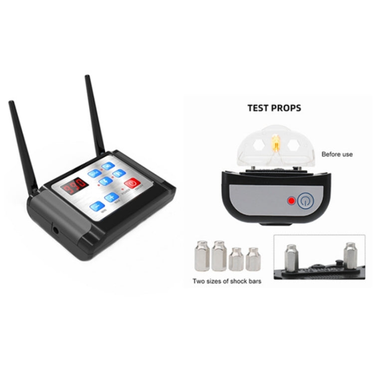 Outdoor Wireless Electronic Pet Fence Night Reflective Collar, Specification: One for One(UK Plug) - Training Aids by PMC TechLife | Online Shopping South Africa | PMC TechLife | Buy Now Pay Later Mobicred