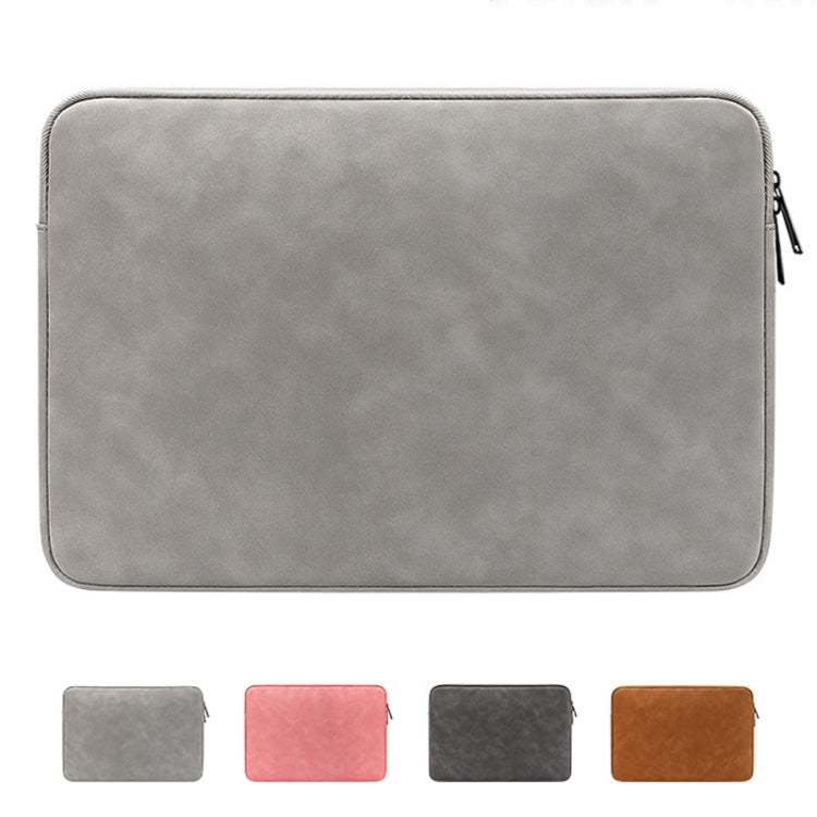 ND12 Lambskin Laptop Lightweight Waterproof Sleeve Bag, Size: 13.3 inches(Gray with Bag) - 13.3 inch by PMC Jewellery | Online Shopping South Africa | PMC Jewellery | Buy Now Pay Later Mobicred