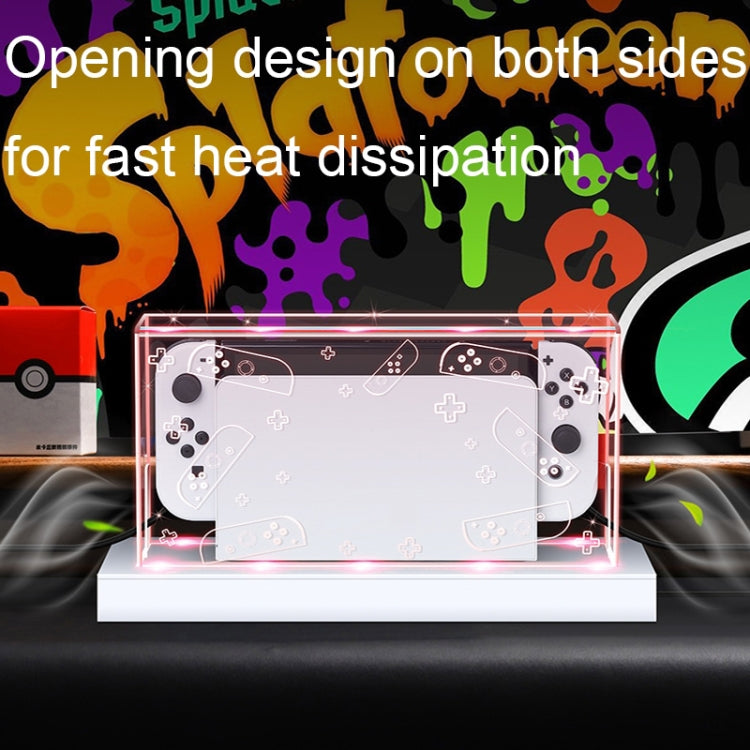 035 for Nintendo Switch/Oled Game Console Display Dustproof Cover, Spec: Handle - Cases by PMC Jewellery | Online Shopping South Africa | PMC Jewellery