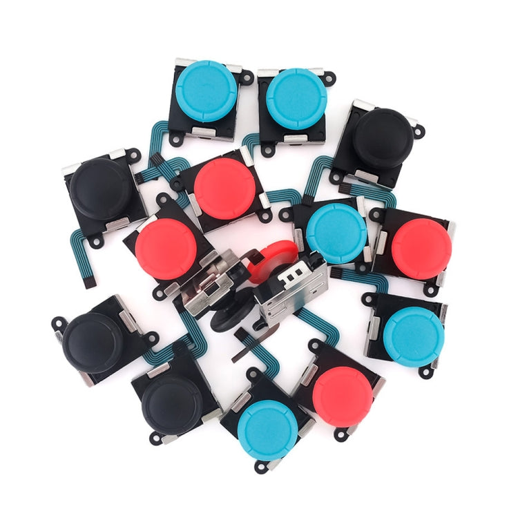 For Nintendo Switch 2pcs Game Console 3D Left Right Interoperability Rocker Remote Sensing Joystick(Blue) - Switch Spare Parts by PMC TechLife | Online Shopping South Africa | PMC TechLife | Buy Now Pay Later Mobicred