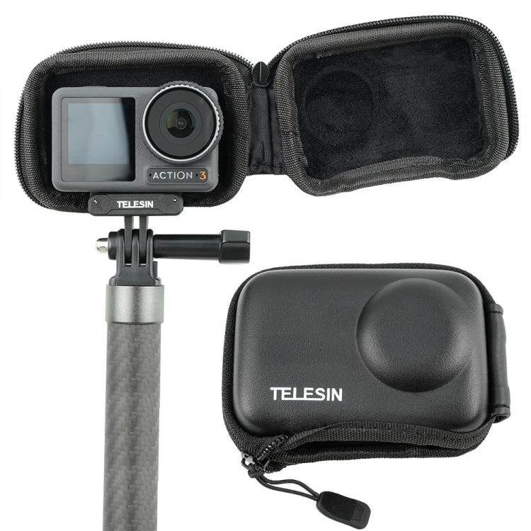 For DJI Osmo Action 3 TELESIN OA-BAG-002 Body Protective Bag Mini Storage Package Camera Accessories(Black) -  by TELESIN | Online Shopping South Africa | PMC TechLife