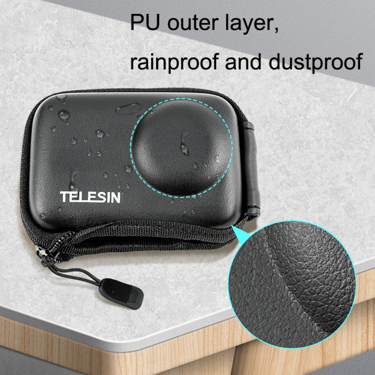 For DJI Osmo Action 3 TELESIN OA-BAG-002 Body Protective Bag Mini Storage Package Camera Accessories(Black) -  by TELESIN | Online Shopping South Africa | PMC TechLife