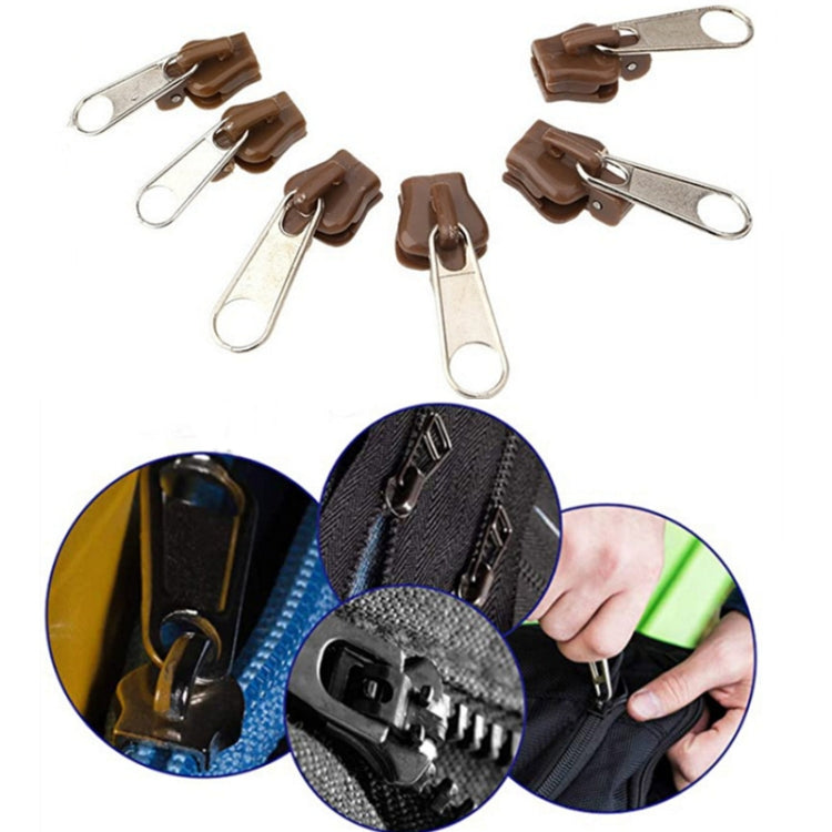 Multifunctional Zipper Puller Clothes Accessories(Coffee) - DIY Apparel Sewing by PMC Jewellery | Online Shopping South Africa | PMC Jewellery | Buy Now Pay Later Mobicred