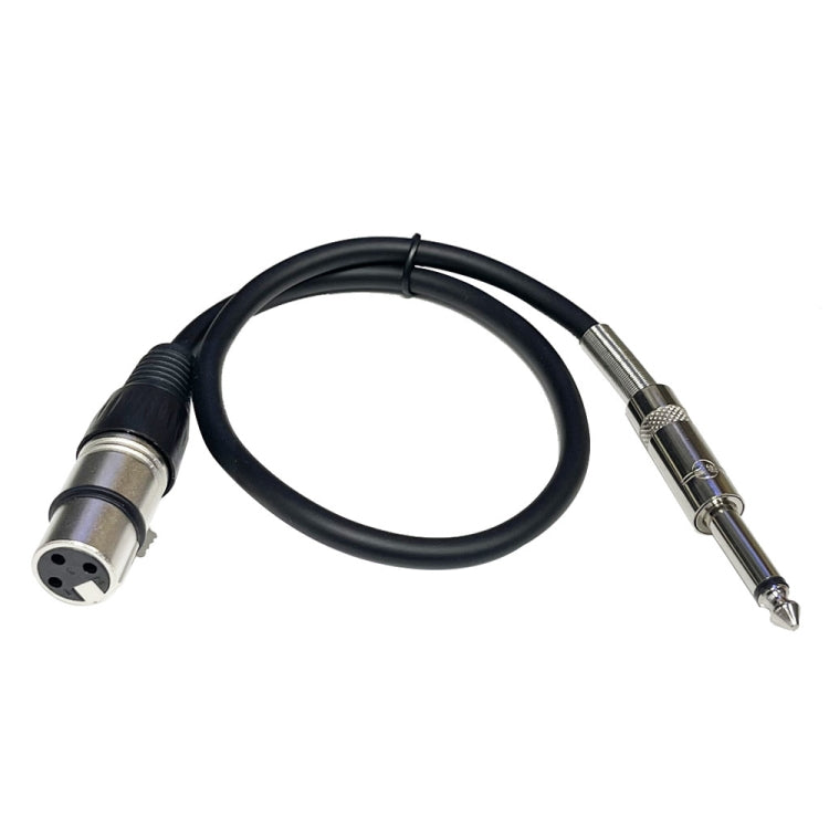 6.35mm Caron Female To XLR 2pin Balance Microphone Audio Cable Mixer Line, Size: 20m - Microphone Audio Cable & Connector by PMC Jewellery | Online Shopping South Africa | PMC Jewellery | Buy Now Pay Later Mobicred