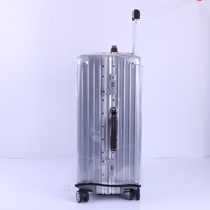 24 Inch Rimless Transparent Waterproof PVC Trolley Suitcase Cover Dustproof Protective Cover - Dust Covers by PMC Jewellery | Online Shopping South Africa | PMC Jewellery