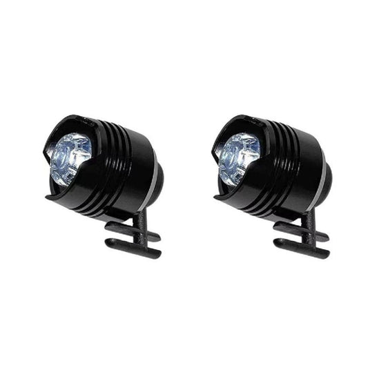 2pcs Aluminum Alloy Battery Model Cave Shoe Light Camping Light(Black) - Other Accessories by PMC Jewellery | Online Shopping South Africa | PMC Jewellery