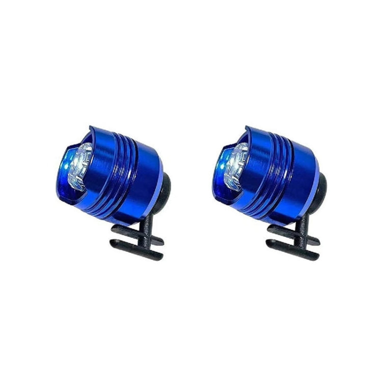 2pcs Aluminum Alloy Battery Model Cave Shoe Light Camping Light(Blue) - Other Accessories by PMC Jewellery | Online Shopping South Africa | PMC Jewellery