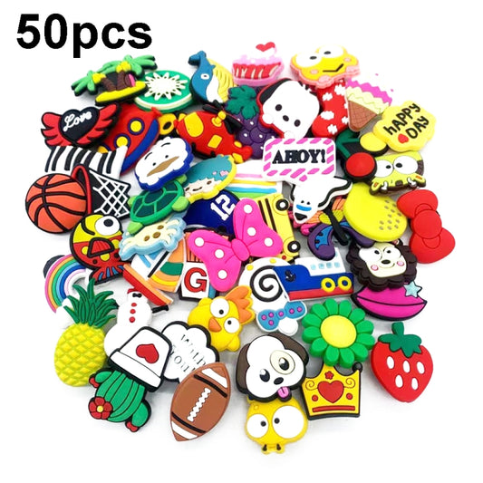 50pcs Cave Shoes Decorations Cartoon Drip Shoes Accessories(A4 Version) - Other Accessories by PMC Jewellery | Online Shopping South Africa | PMC Jewellery