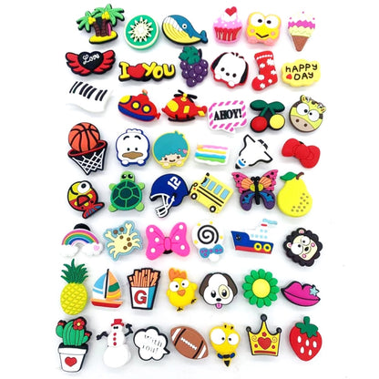 50pcs Cave Shoes Decorations Cartoon Drip Shoes Accessories(A4 Version) - Other Accessories by PMC Jewellery | Online Shopping South Africa | PMC Jewellery