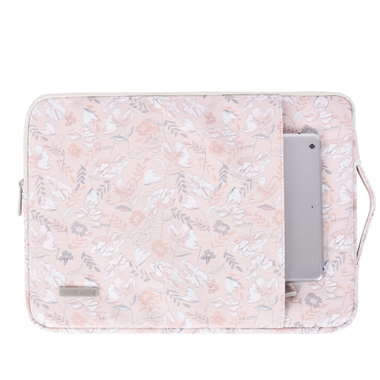 G4-89  PU Laptop Case Tablet Sleeve Bag with Telescoping Handle, Size: 11 Inch(Light Pink) - 10 - 11 inch by PMC Jewellery | Online Shopping South Africa | PMC Jewellery | Buy Now Pay Later Mobicred