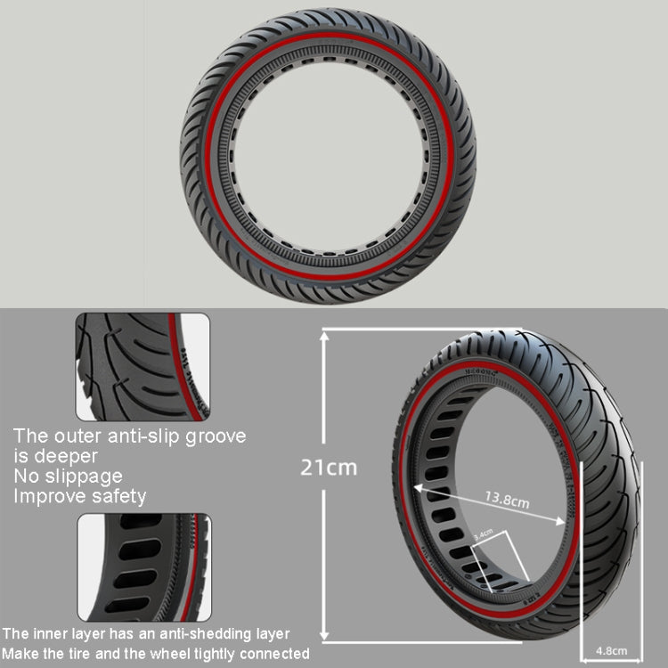 Electric Scooter 8.5 inch Honeycomb Solid Tire For Xiaomi M365/M365 Pro /1S/Pro2/Essential(Black) - Accessories & Parts by PMc TechLife | Online Shopping South Africa | PMc TechLife | Buy Now Pay Later Mobicred