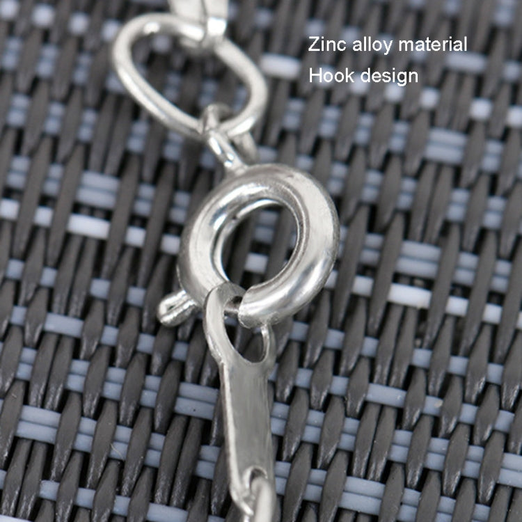 Metal Chain Round Expansion Mirror Glass Lens Necklace Magnifier(Silver) - free shipping - PMc TechLife - Order now!